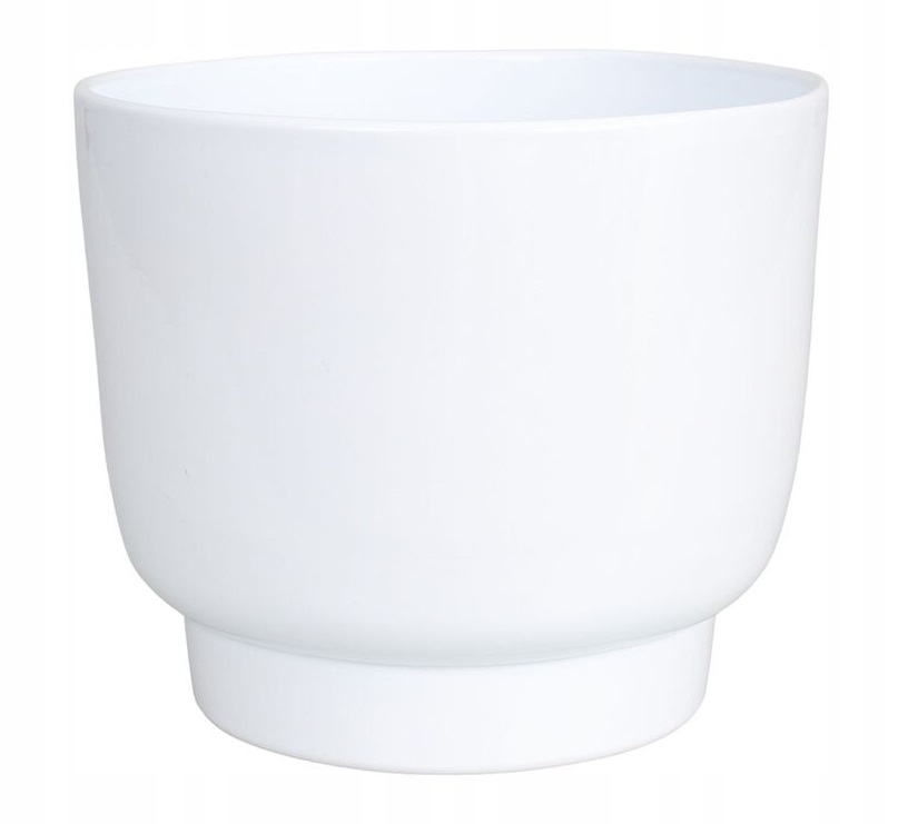 

Doniczka Osłonka Ceramiczna Dekoracyjna Biała 15CM
