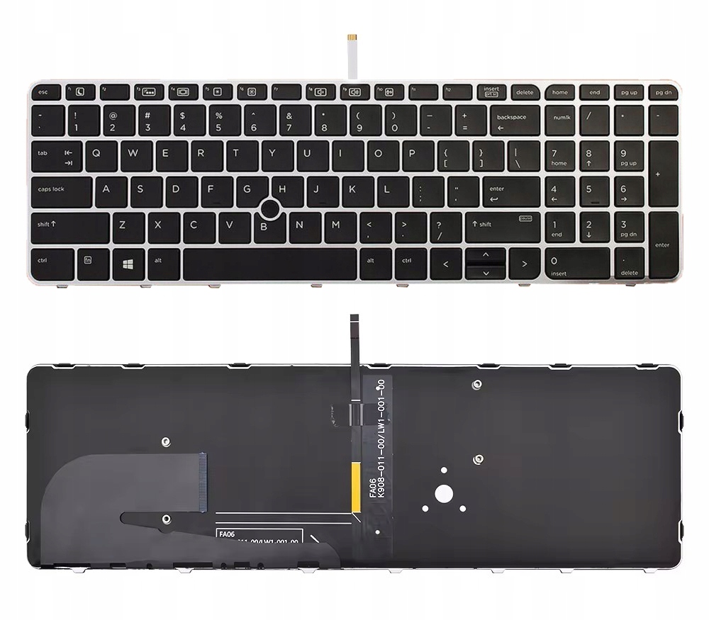 Nová klávesnica pre Hp EliteBook 755 G3 755 G4 850 G3 850 G4 Zbook 15U G3