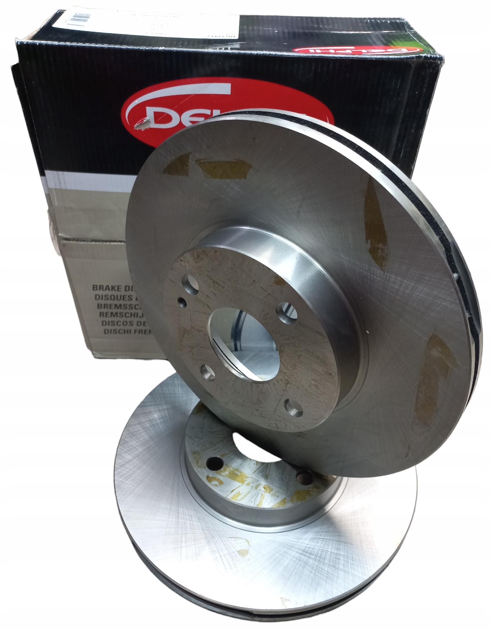 BG3393 - 2X ПЕРЕДНІ ГАЛЬМІВНІ ДИСКИ DELPHI MAZDA MX - 5 І II