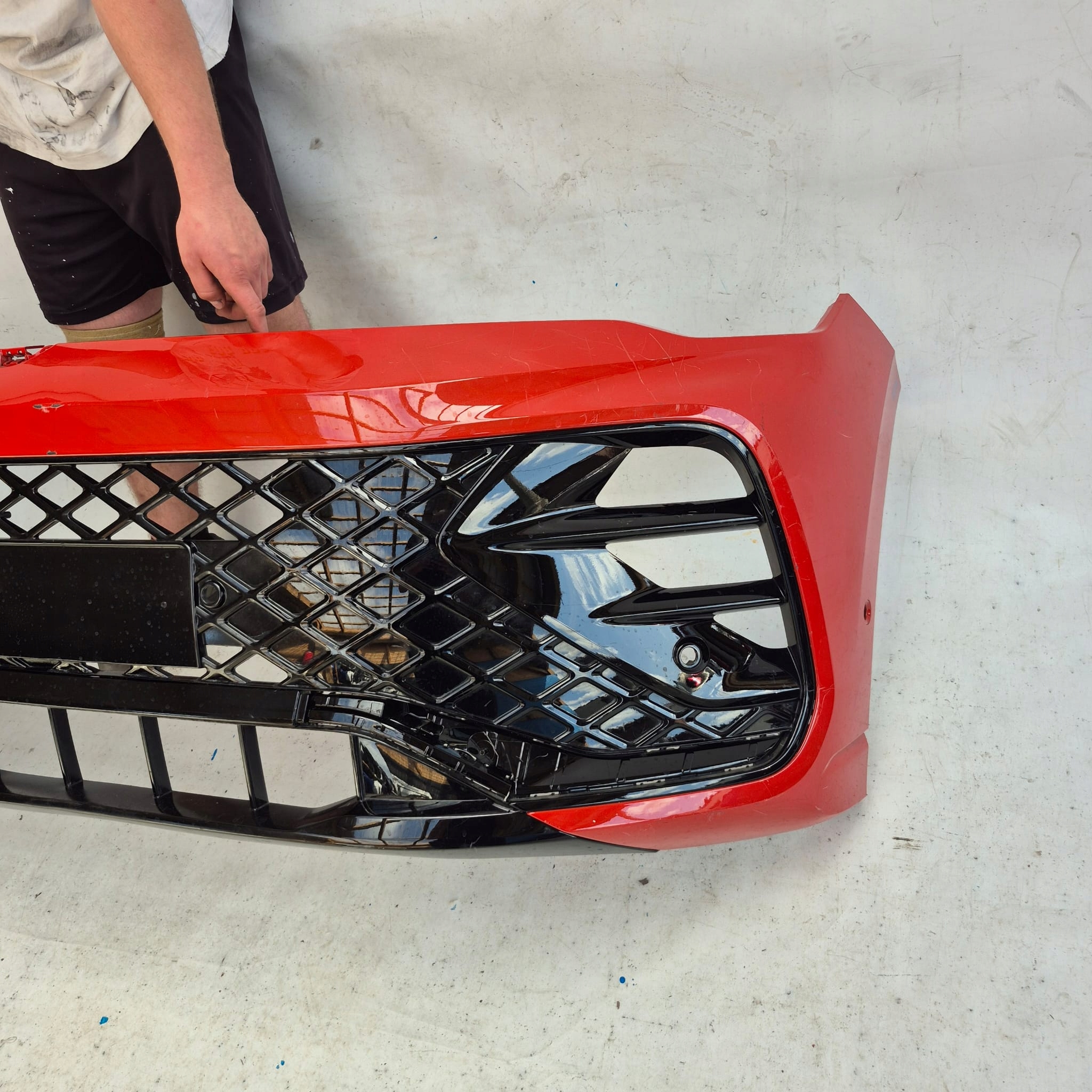 VW TIGUAN 3 III 571 R-LINE 23- bumper front front PDC 571807421A