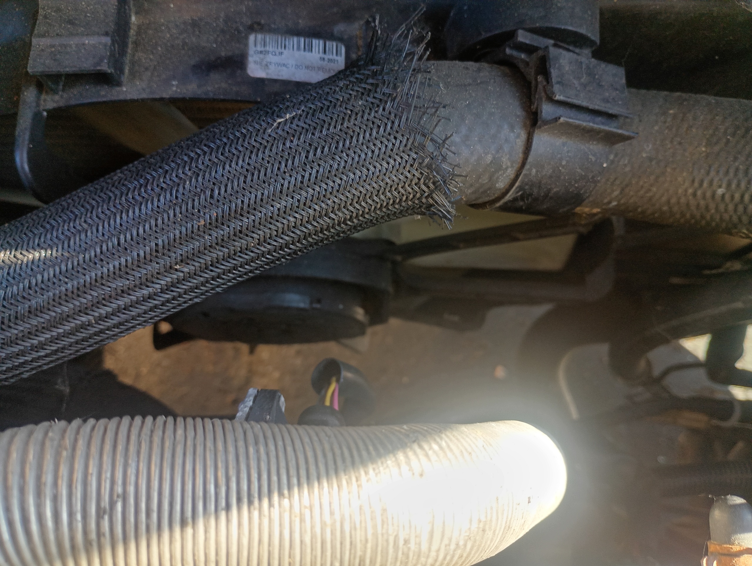 lüfter des motors des kühlers Mazda 5 V 05-10 2.0 CD
