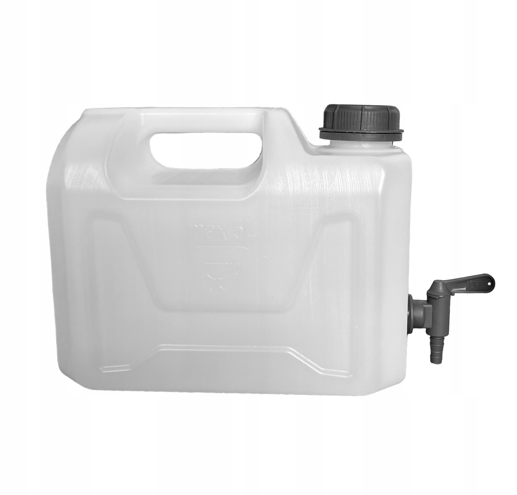 Pojemnik na wodę 5l bańka kanister z kranem ATEST wzmacniany HEAVY DUTY Marka SimplyCan