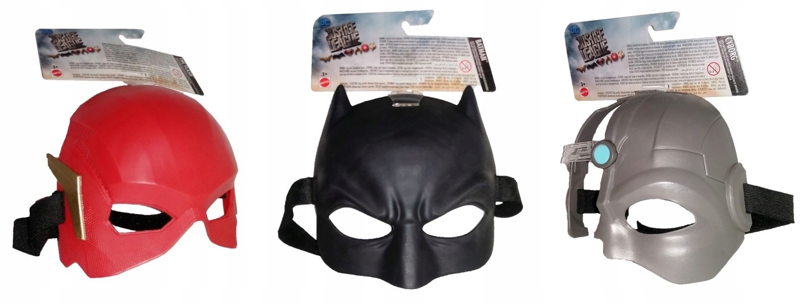 MASKA CYBORG LIGA SPRAWIEDLIWYCH DC FGM07 FGM04 Marka Mattel