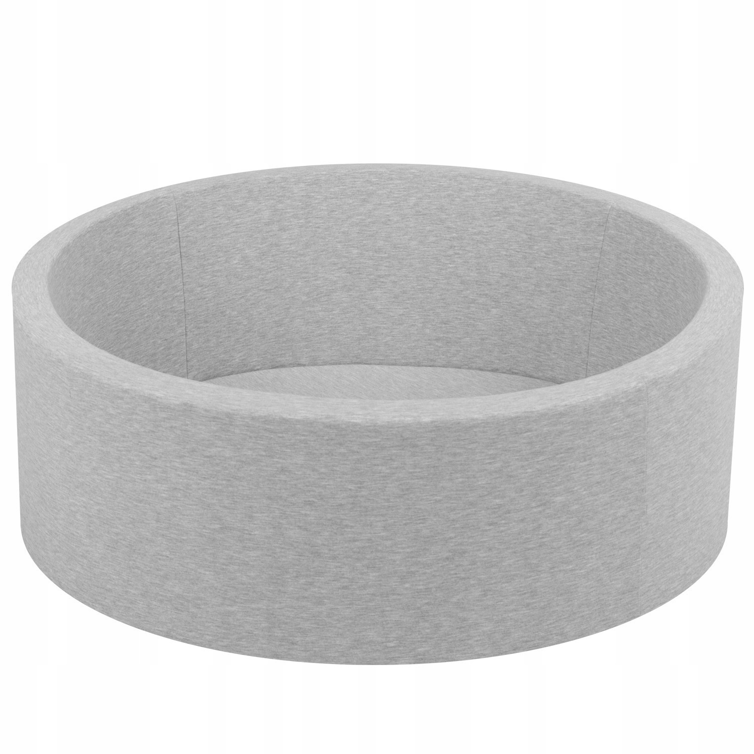 Petsona Suchý Bazén kulatý prázdný Pro Zvířata světle šedý 90x30cm/bez kuliček