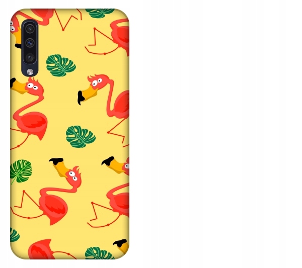 

Etui pokrowiec Samsung Galaxy A50 Flamingi smieszn
