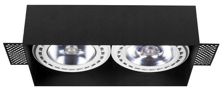 Podomítkové svítidlo Mod Plus Černé 2xGU10 ES111 Závěsné stropní očko