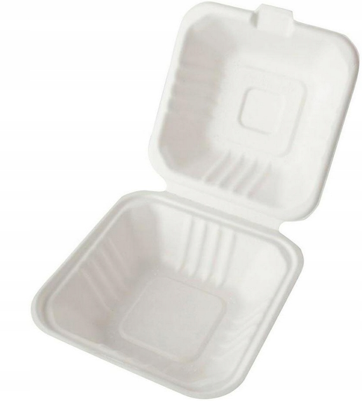 

Pojemnik hamburger trzcina cukrowa 8x14x15cm 10szt
