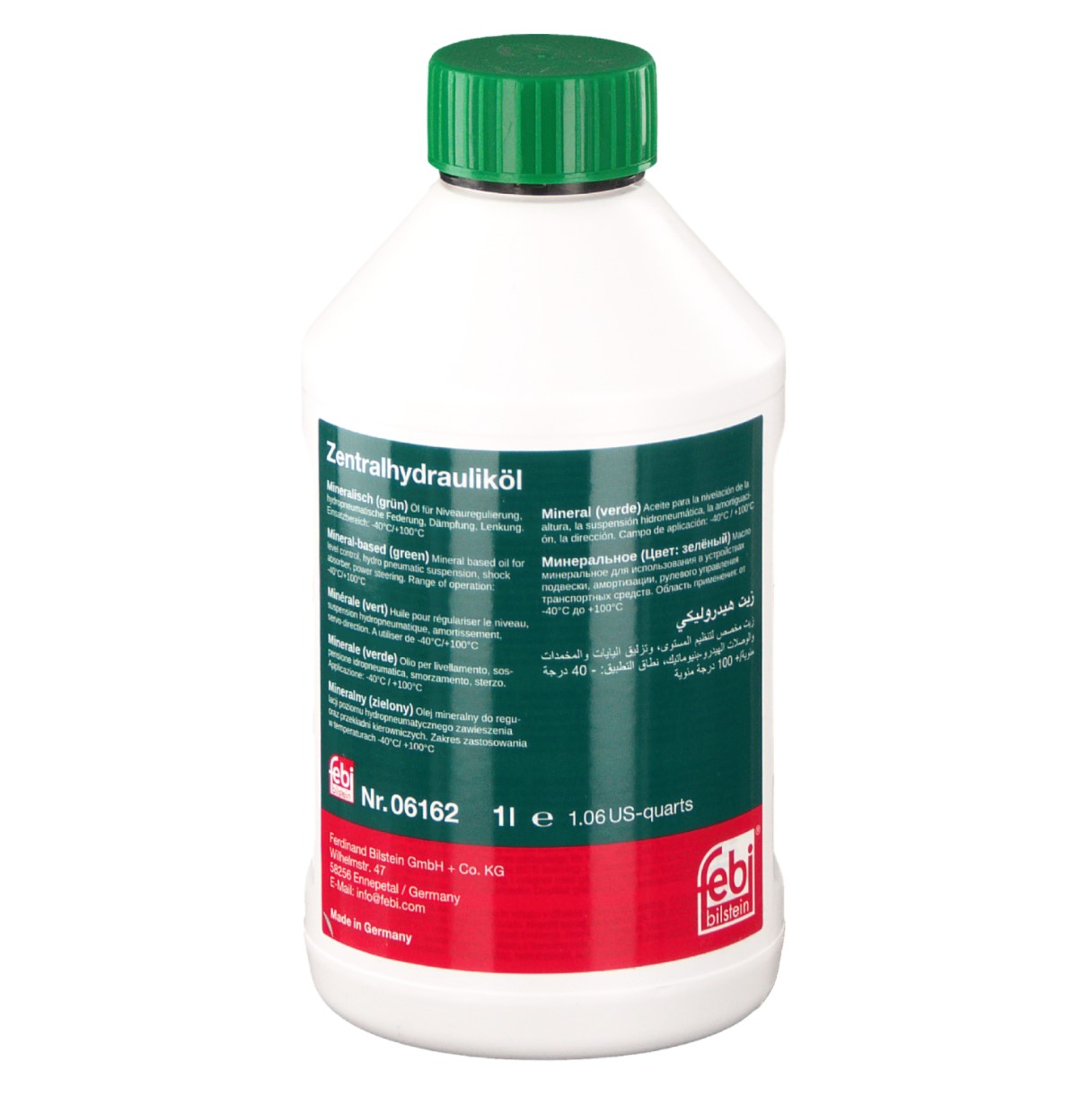 

Płyn Do Wspomagania Mineralny Zielony Febi G002000