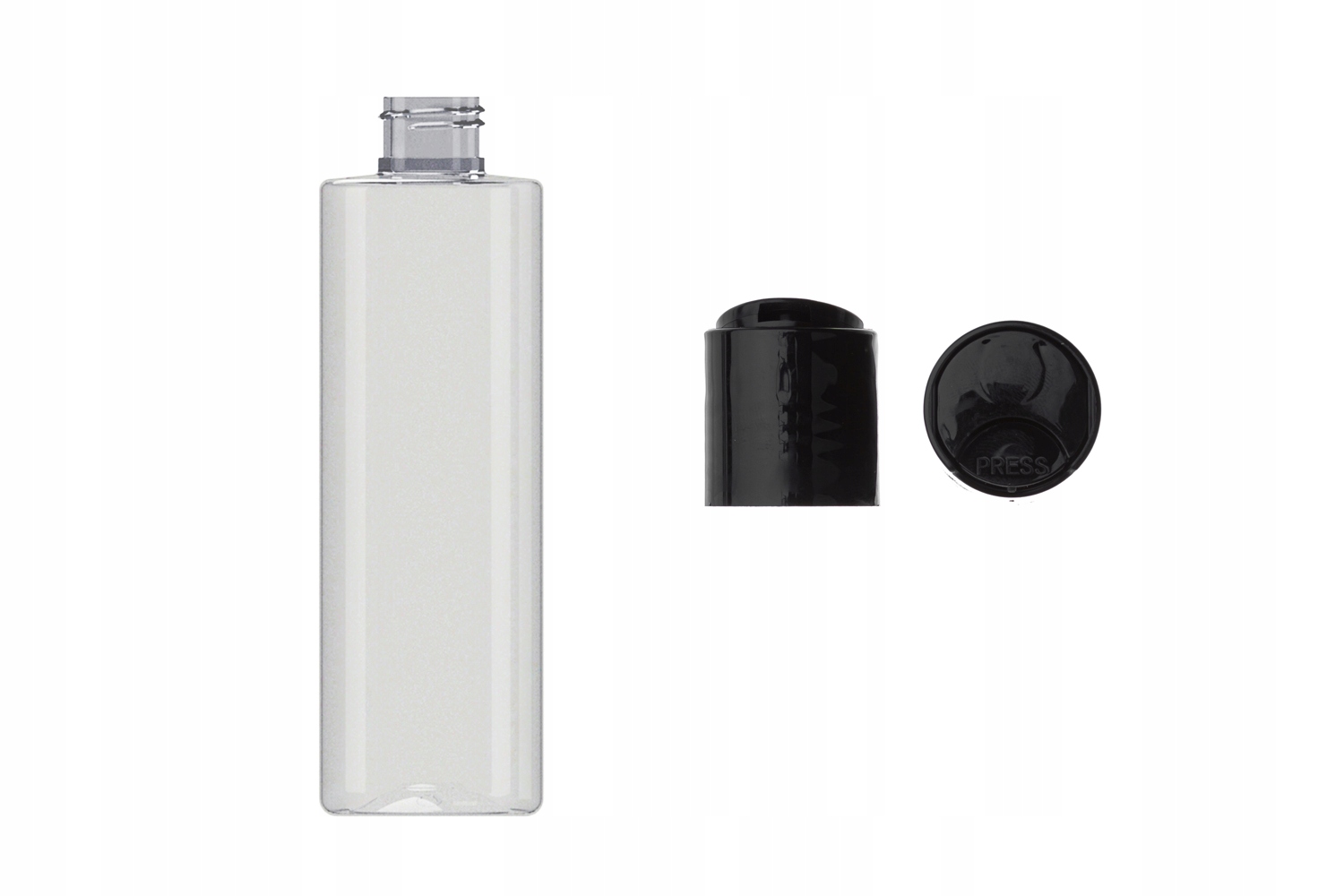 

Butelka plastikowa Pet 250 ml z nakrętką Disc Top