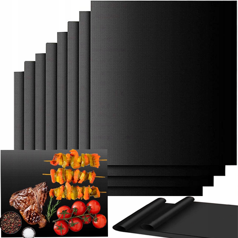 

Mata Teflonowa Na Grilla Tacki Do Pieczenia 8 Szt