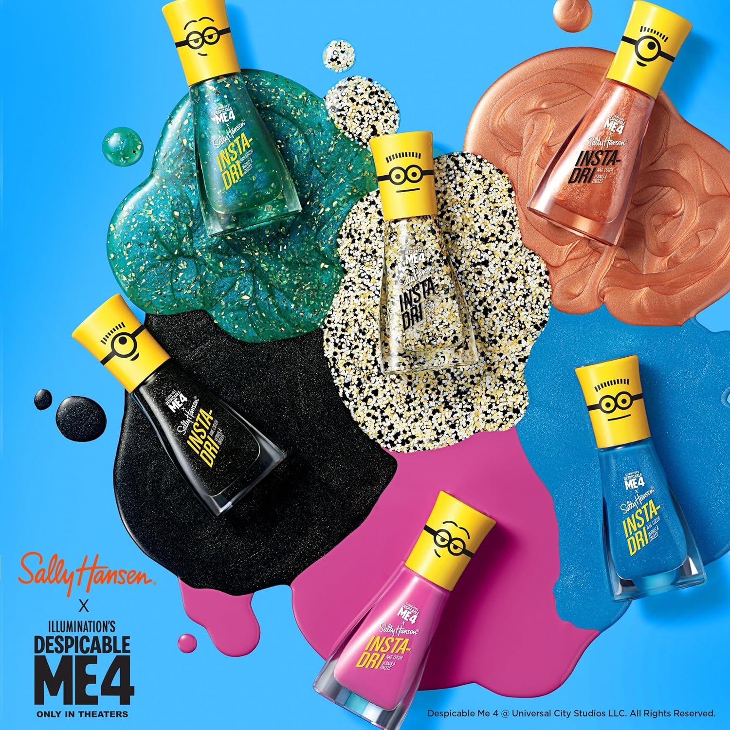 Лак для нігтів Sally Hansen Insta Dri, 771 Gogglicious — фото 6