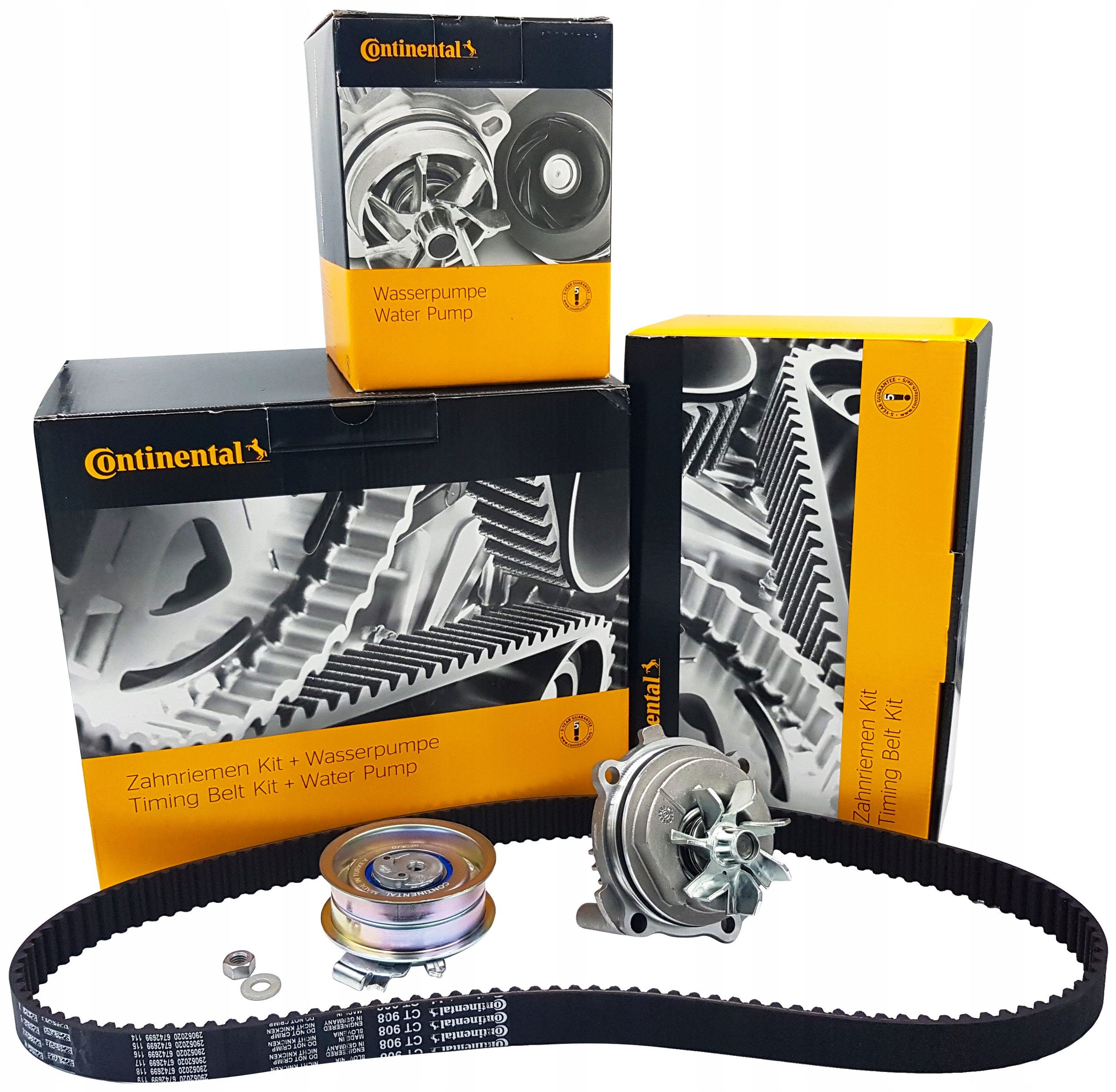 CT908WP1 - CONTI ГРМ + водяний насос VW PASSAT B5 B6 1.6
