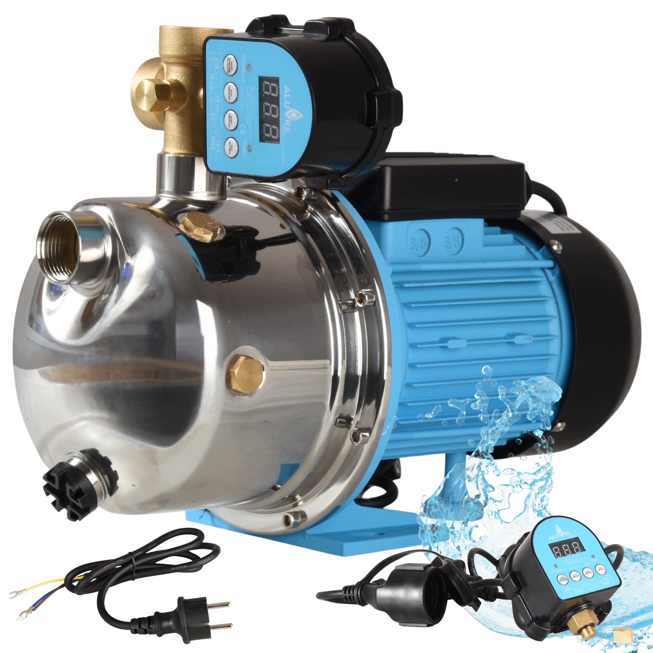 Hydroforová Pumpa 1100 W 60 L/min S Tlakovým A Výtlačným Spínačom