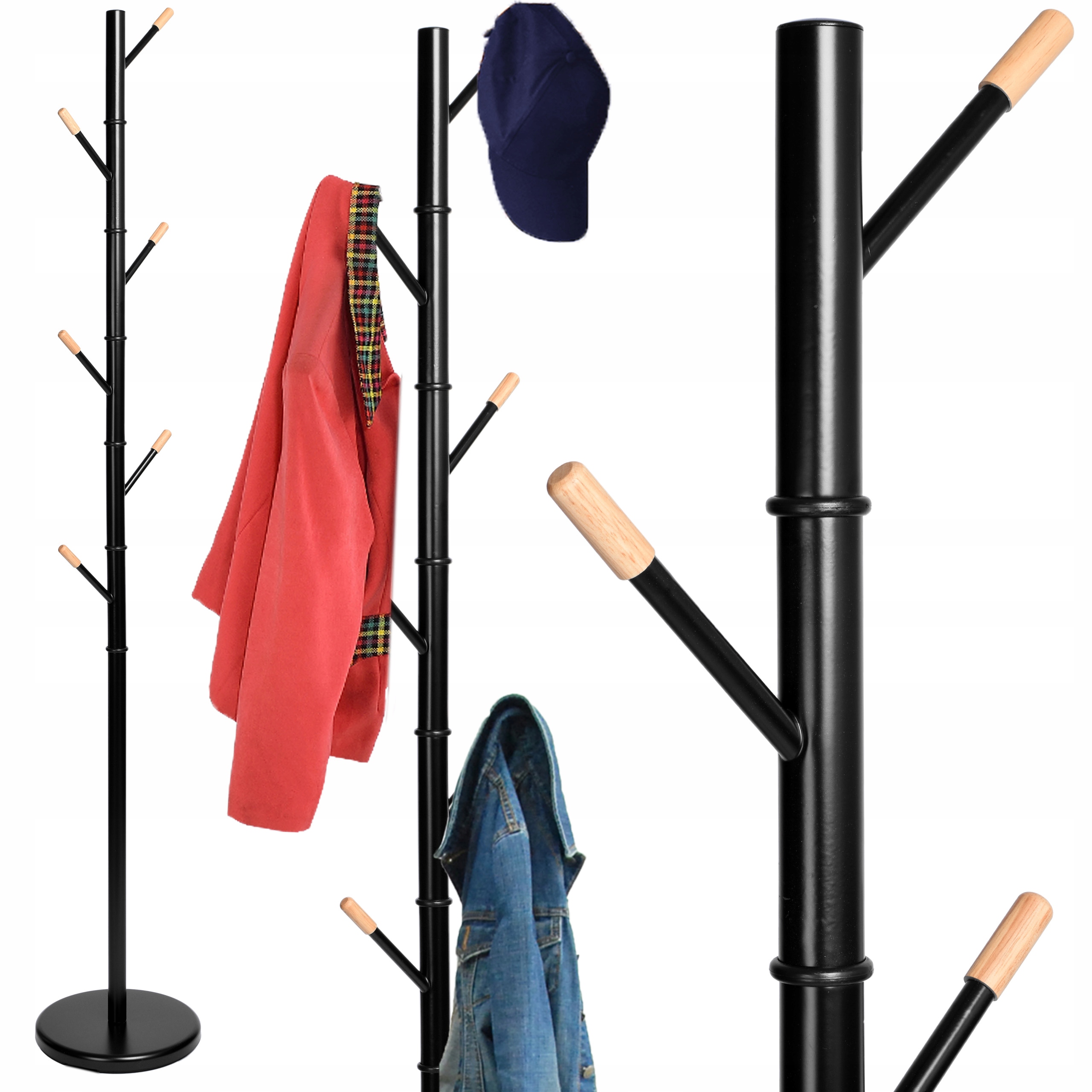 

Wieszak Stojący Na Ubrania Podłogowy Loft Stojak