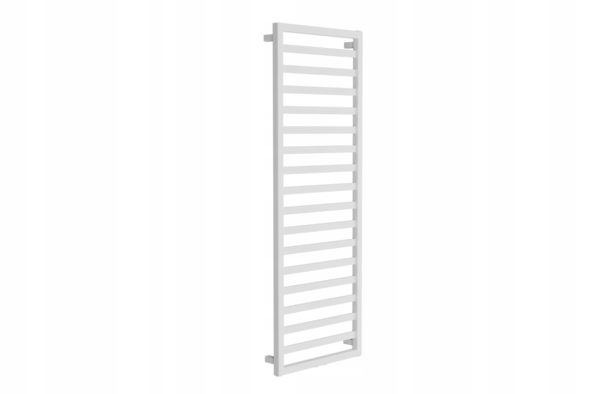 Koupelnový radiátor Brego 139 x 50 cm, bílý mat elegance a funkce