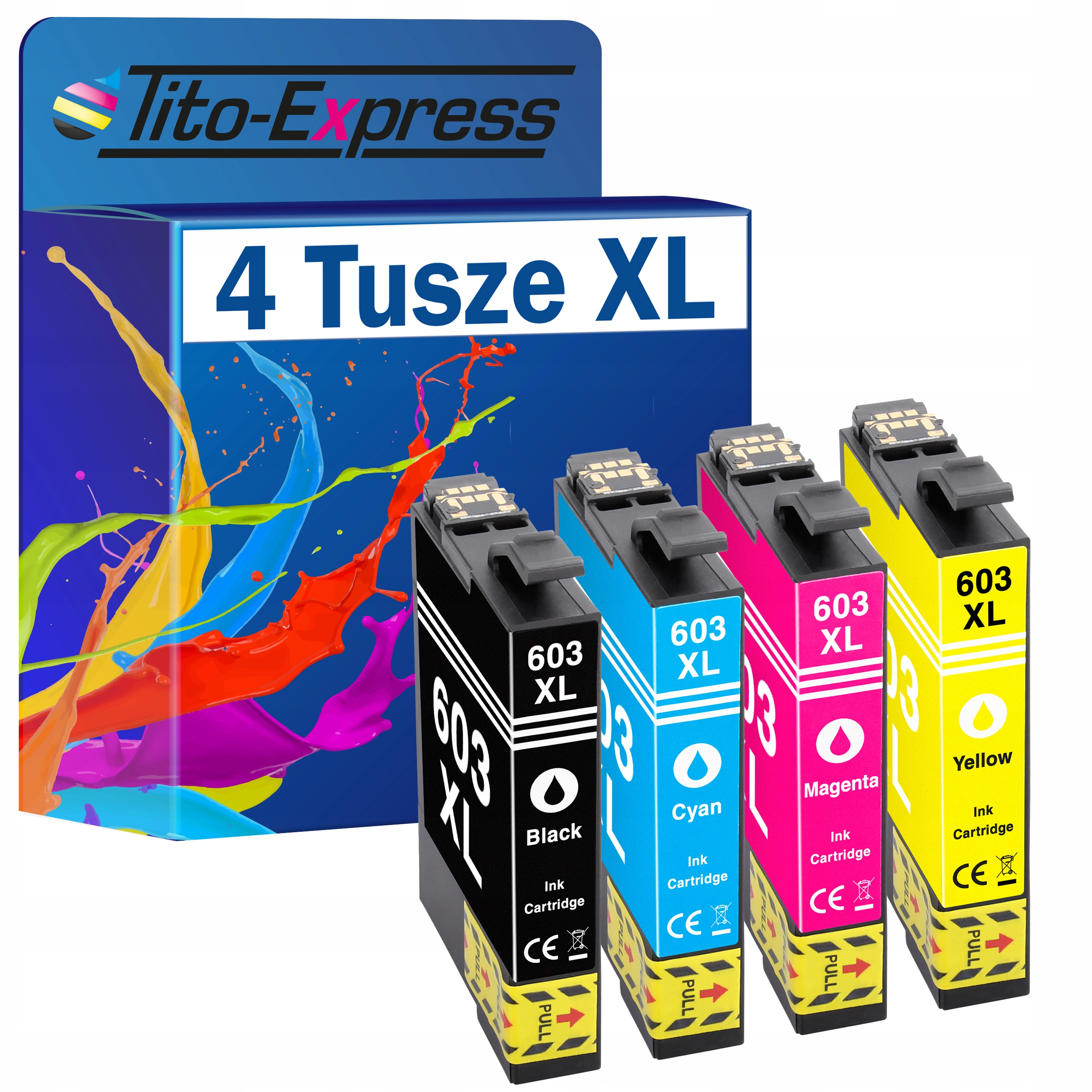

4x Tusz Epson 603 XL do XP-3100 WF-2810 XP-2100