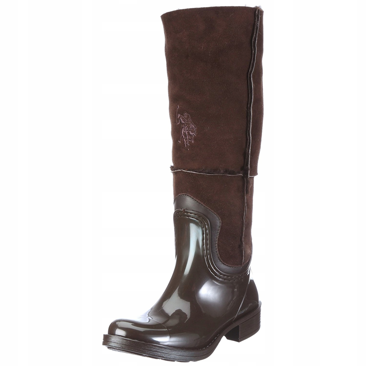 POLO ASSAN. ADELE R. 41 A45 KALOSZE BRĄZOWE U.S.