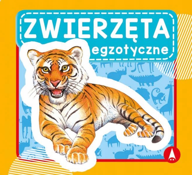 

Zwierzęta Egzotyczne Książeczka Harmonijka Twarda