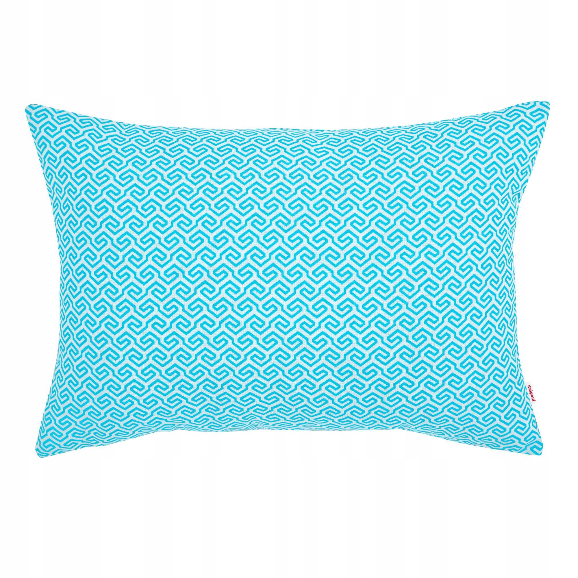 Dekoračný vankúš Bielo-modrý Uv 45x70