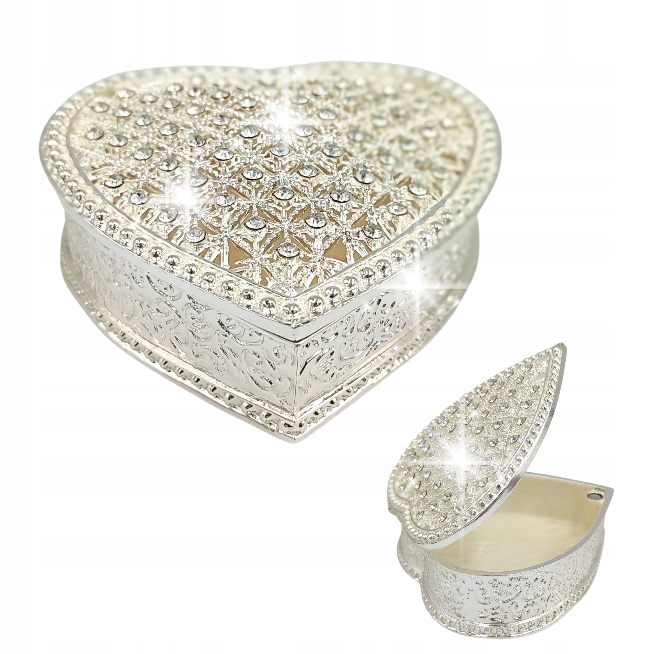 Krabička na šperky, srdíčko, krabička na dárek pro manželku přítelkyně maminky