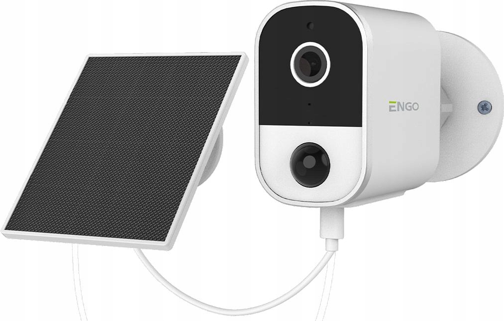 Engo Ecam-solar Smart Wi-Fi kamera s batériou a solárnym panelom, 4MP