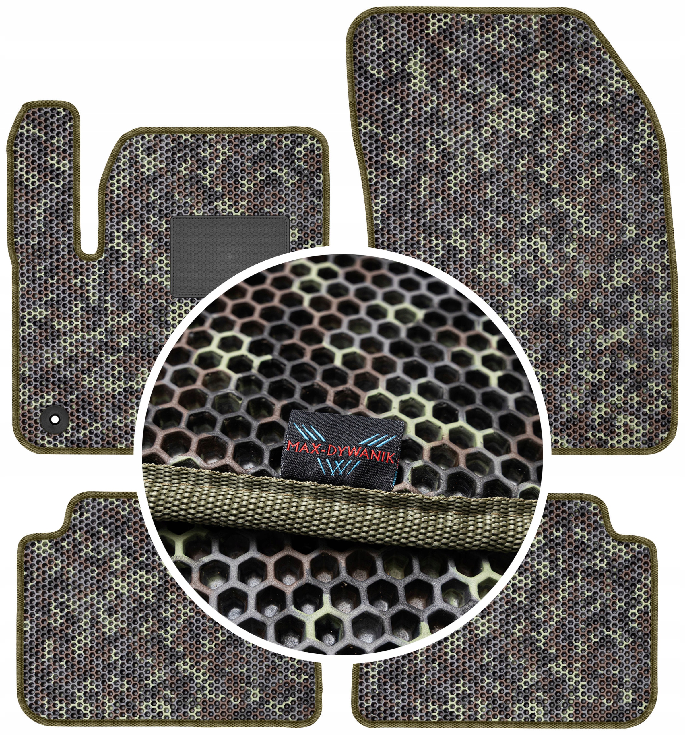 Peugeot e-2008 2020 Gumové rohože Eva Moro