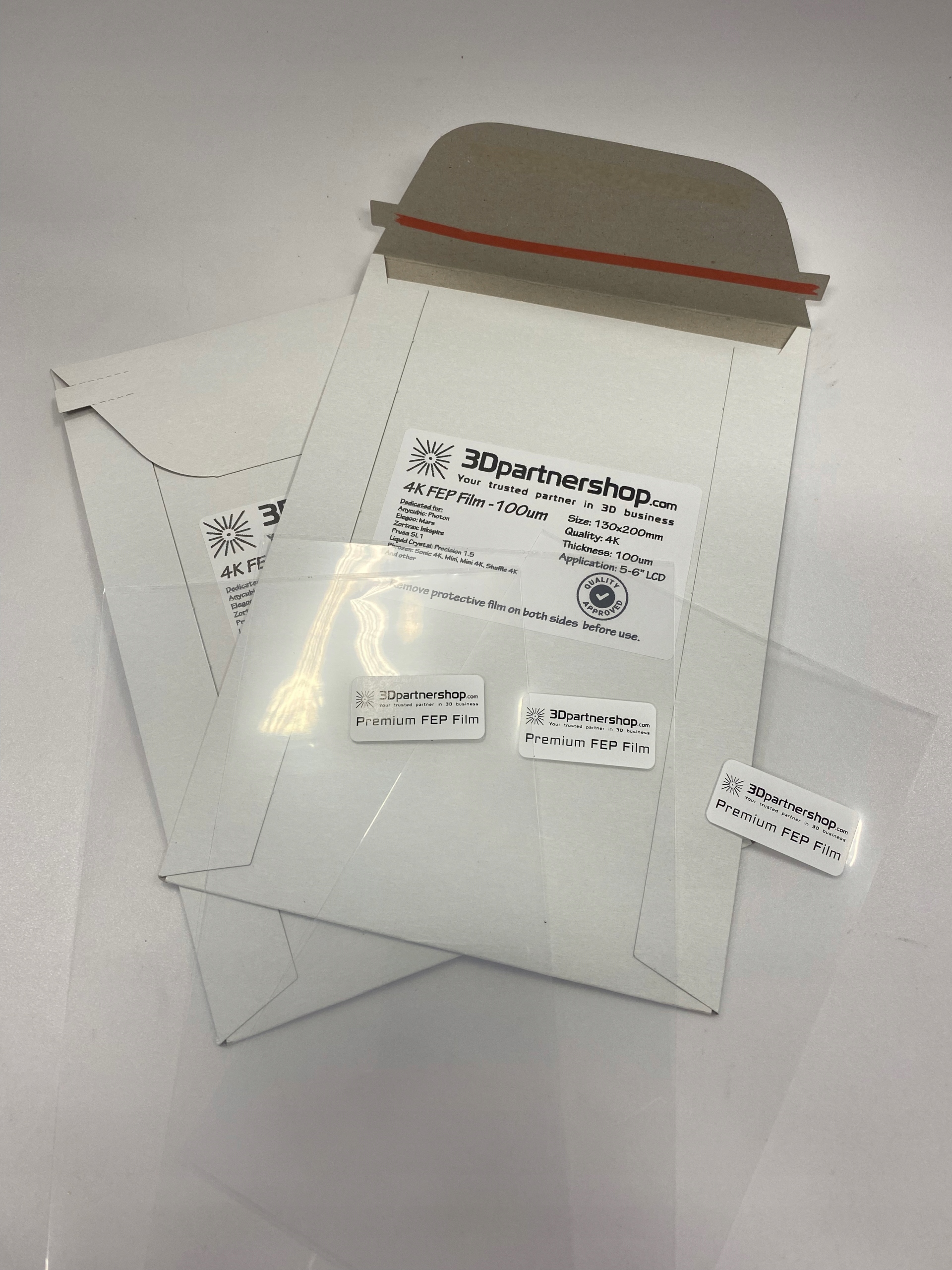 Folia FEP 200 x140 0,10 mm ELEG Mars,Photon S itp. Producent Inna