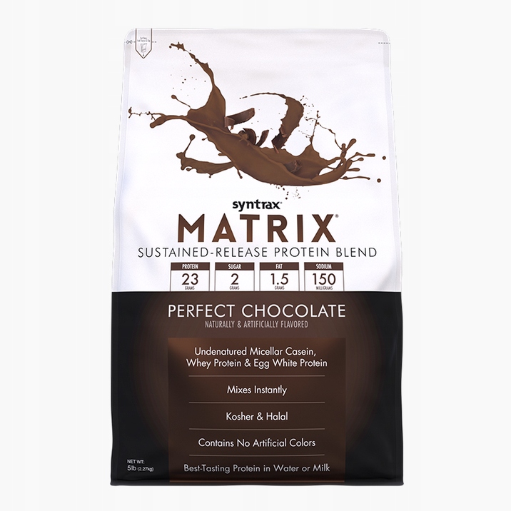 Syntrax Matrix 5.0 Protein Koncentrát Kazein 2270g Perfect Chocolate