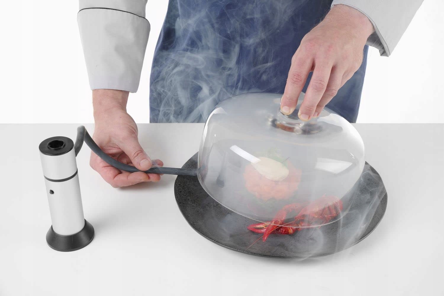 PISTOLET WĘDZARNICZY, KOMPAKTOWY, 7.4x7.6x16.8cm Materiał inny