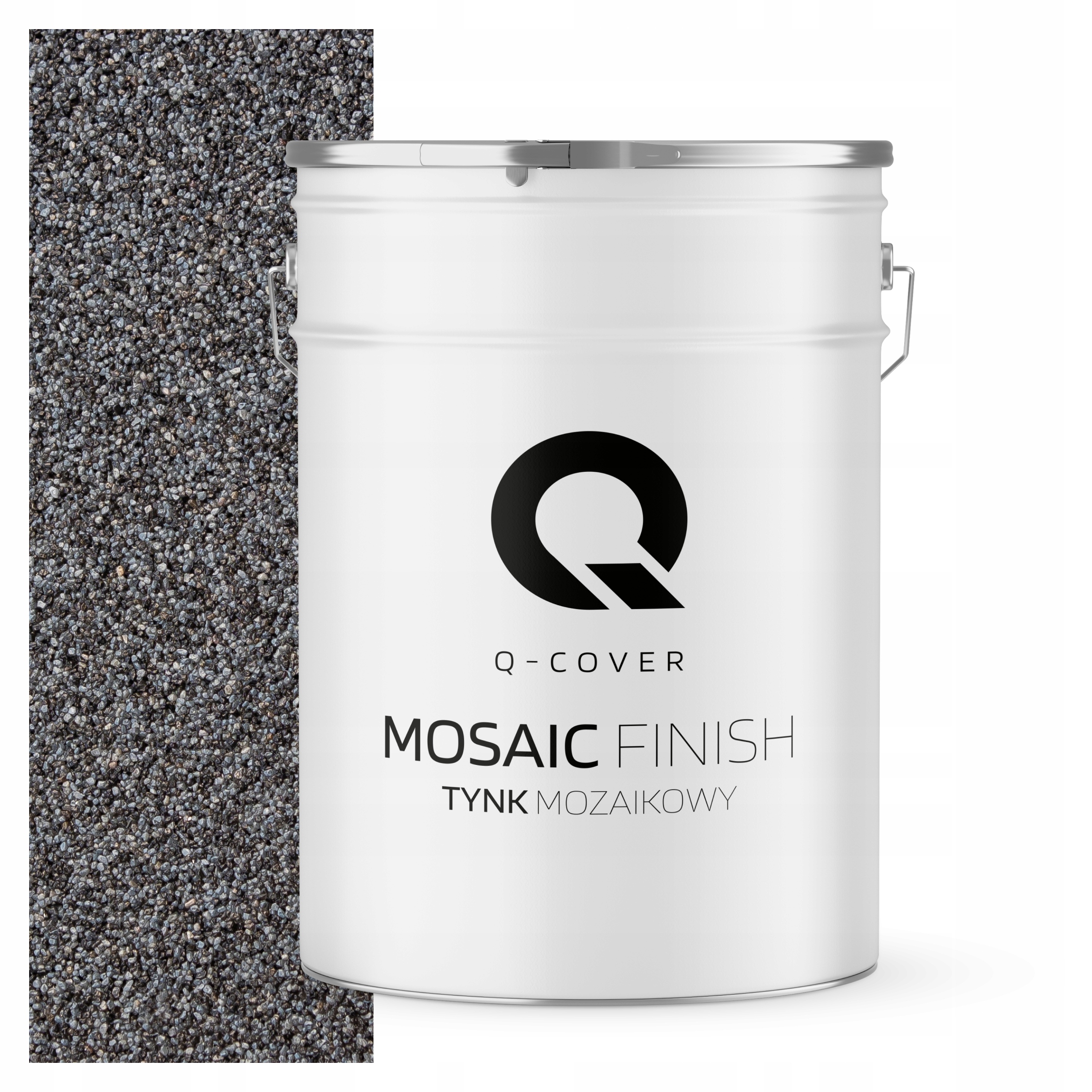 Mozaiková Omietka Mozaika 25 Kg Sivá Tmavo Grafitová M42 Premium