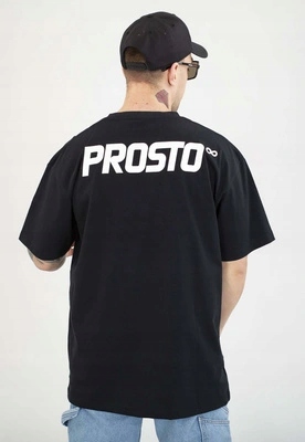 Tričko Prosto Big Log Infinity černé