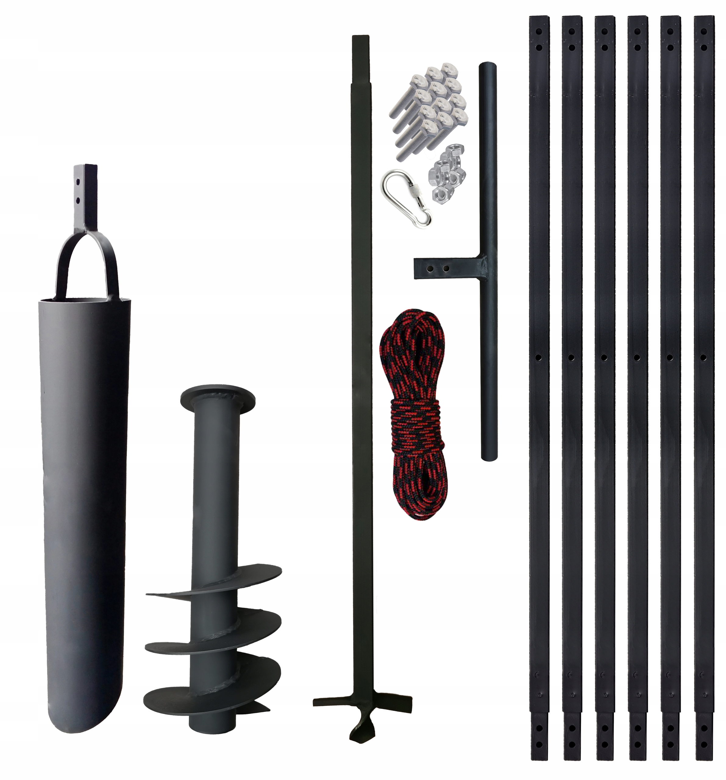 

Wiertnica ręczna do studni 180mm 7m szlamówka 133