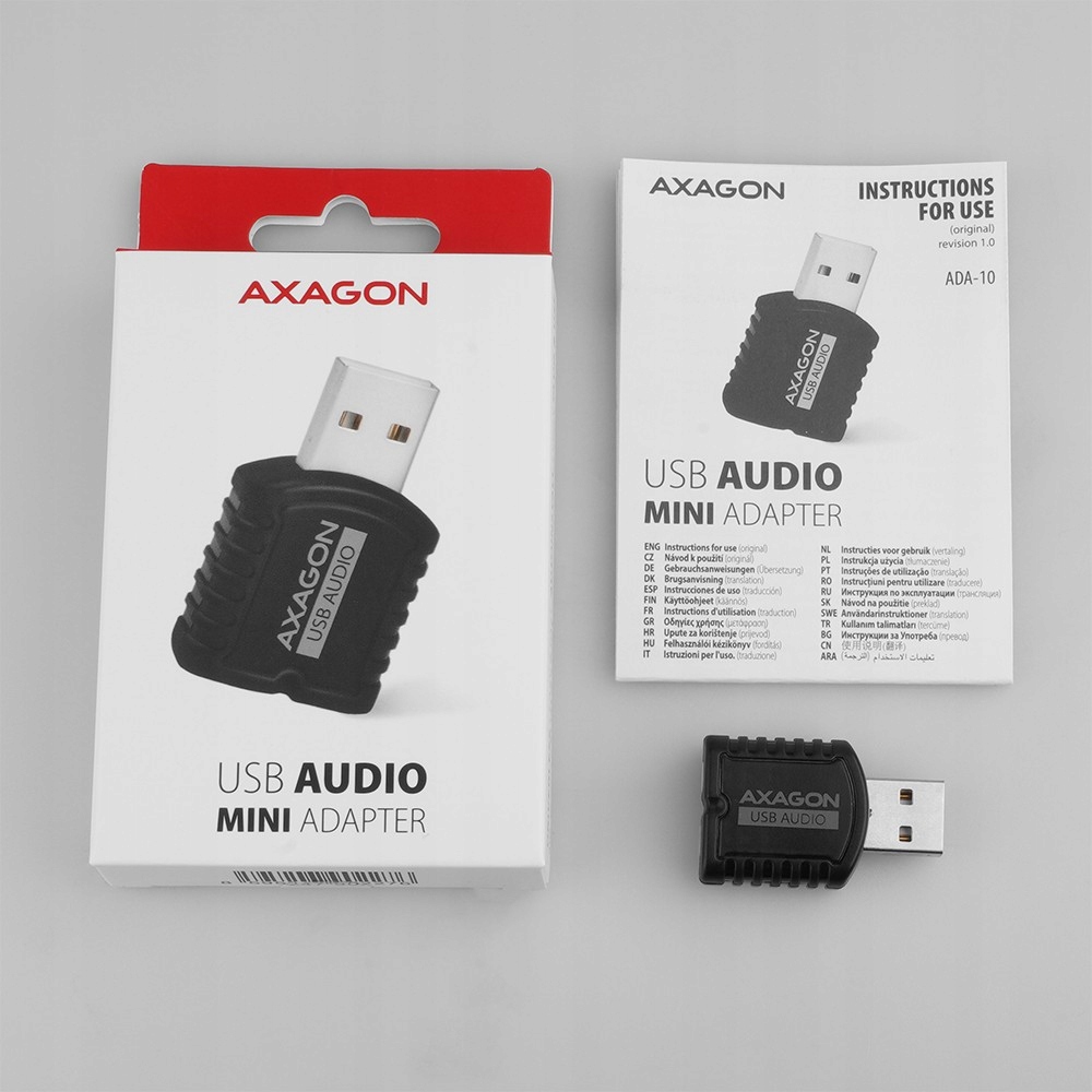 Внешняя звуковая карта MINI ADA-10, USB 2,, EAN (GTIN) 8595247902276