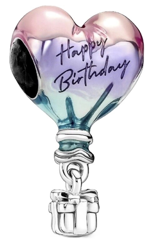 Přívěsek Pandora Pro Narozeniny S Balónkem 791501C01 Stříbrný