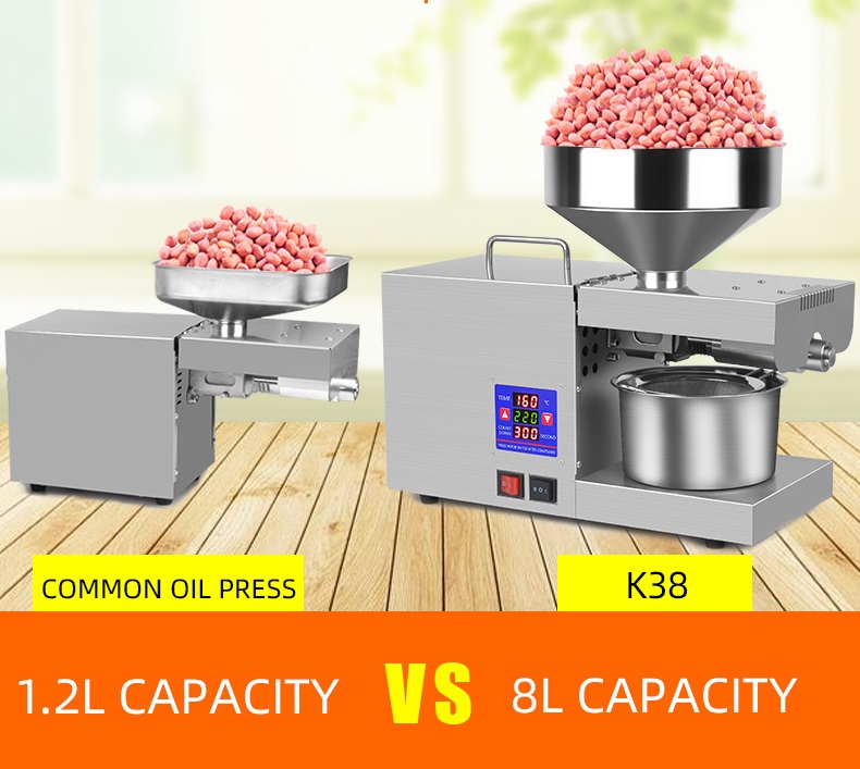 2000W Auto Oil Press Temperatura Ciśnienie oleju Moc 2000 W