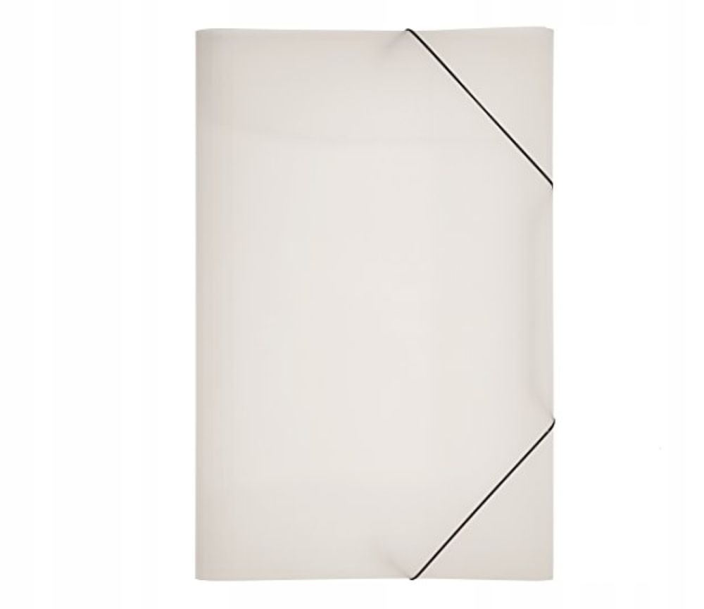 TECZKA Z GUMKĄ PLASTIKOWA A3 3-SKRZYDŁOWA PRZEZROCZYSTA MATOWA DURABLE 2163