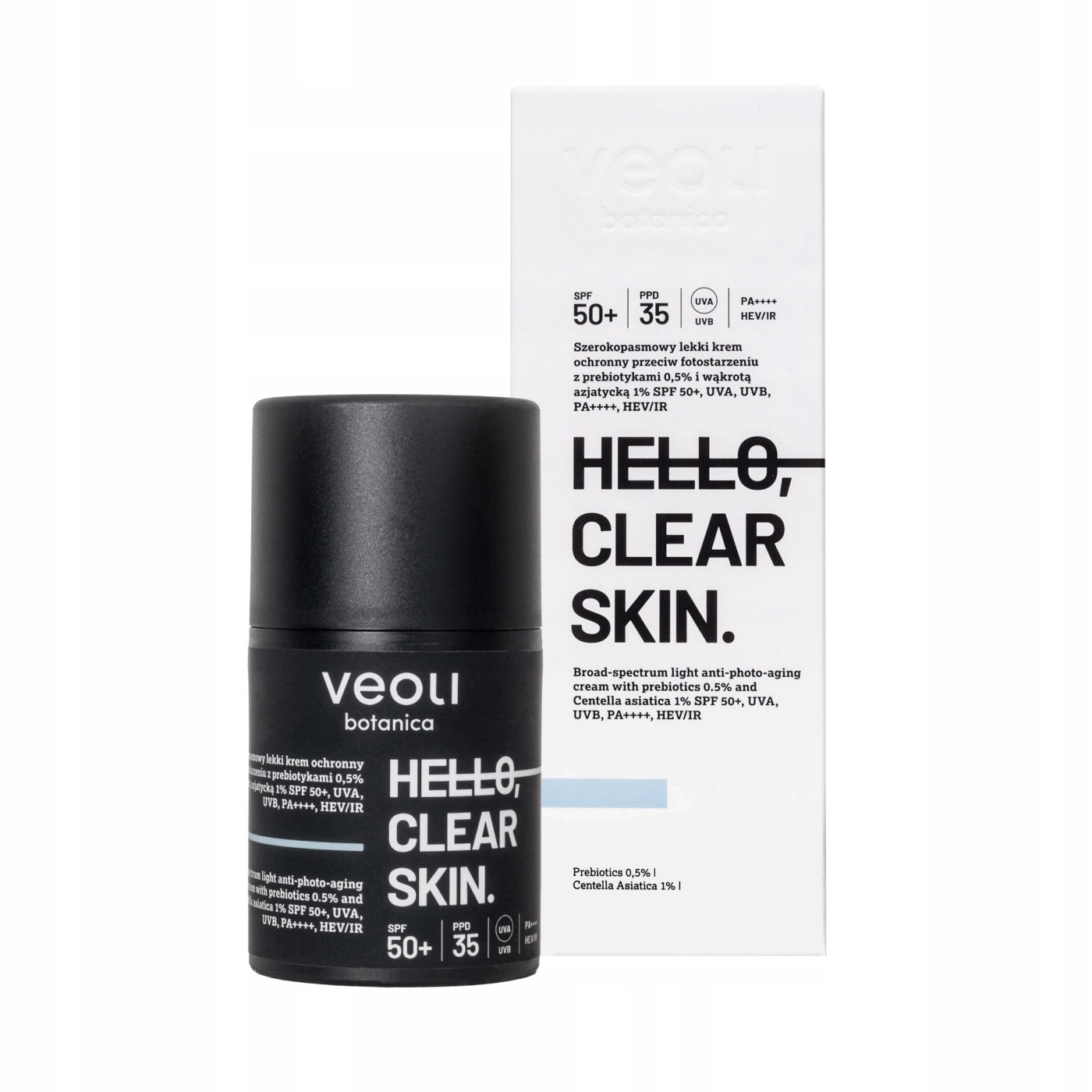 Veoli Botanica Ochranný krém Spf 50+ 50 ml pro citlivou pokožku