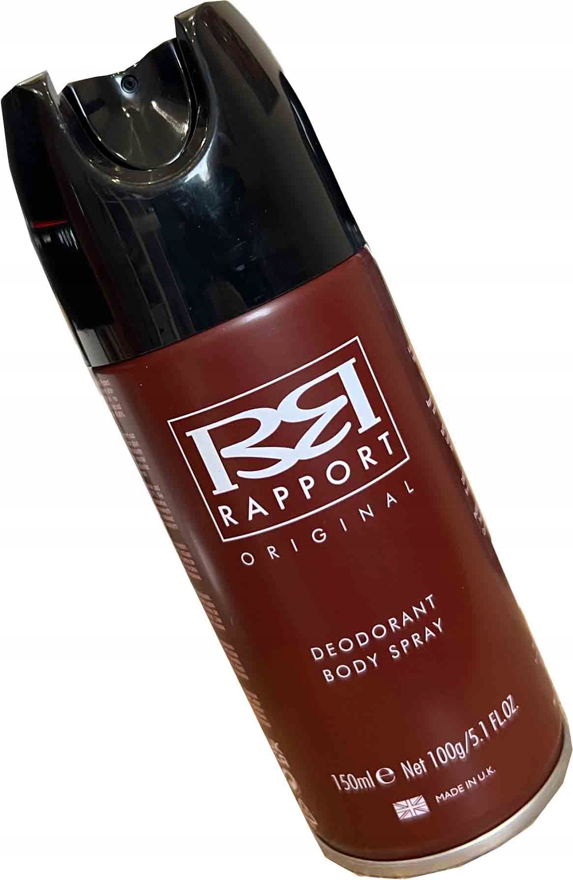 DEZODORANT MĘSKI RAPPORT 150 ml ORIGINAL