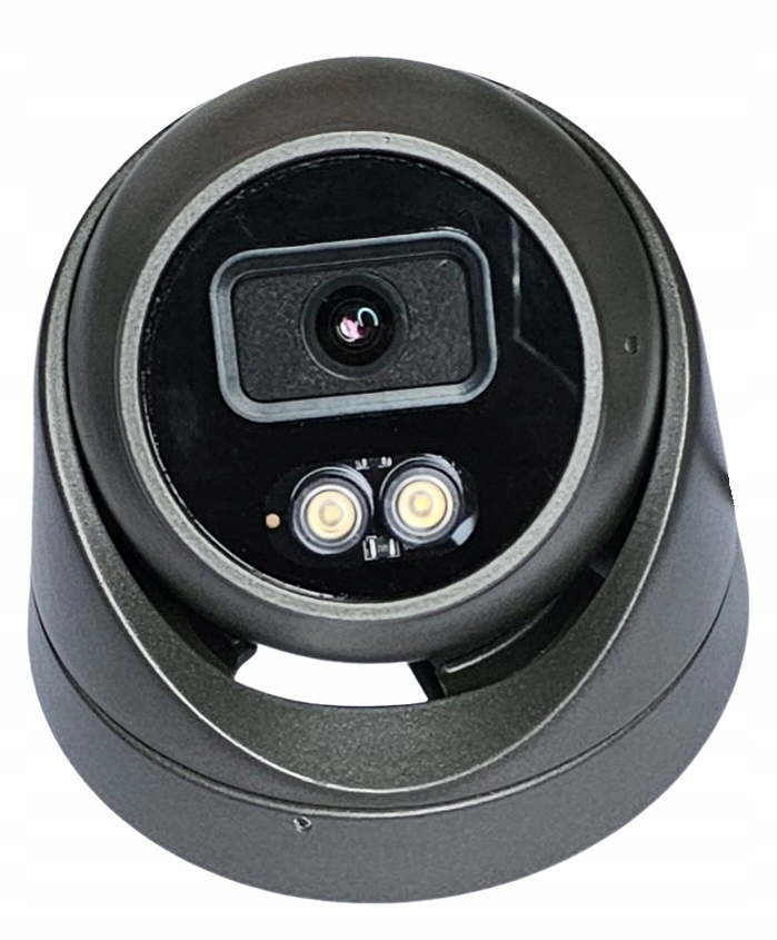 Kamera IP 4K 8MP Sony Starvis ONVIF POE audio FullColor DualLight grafitowa