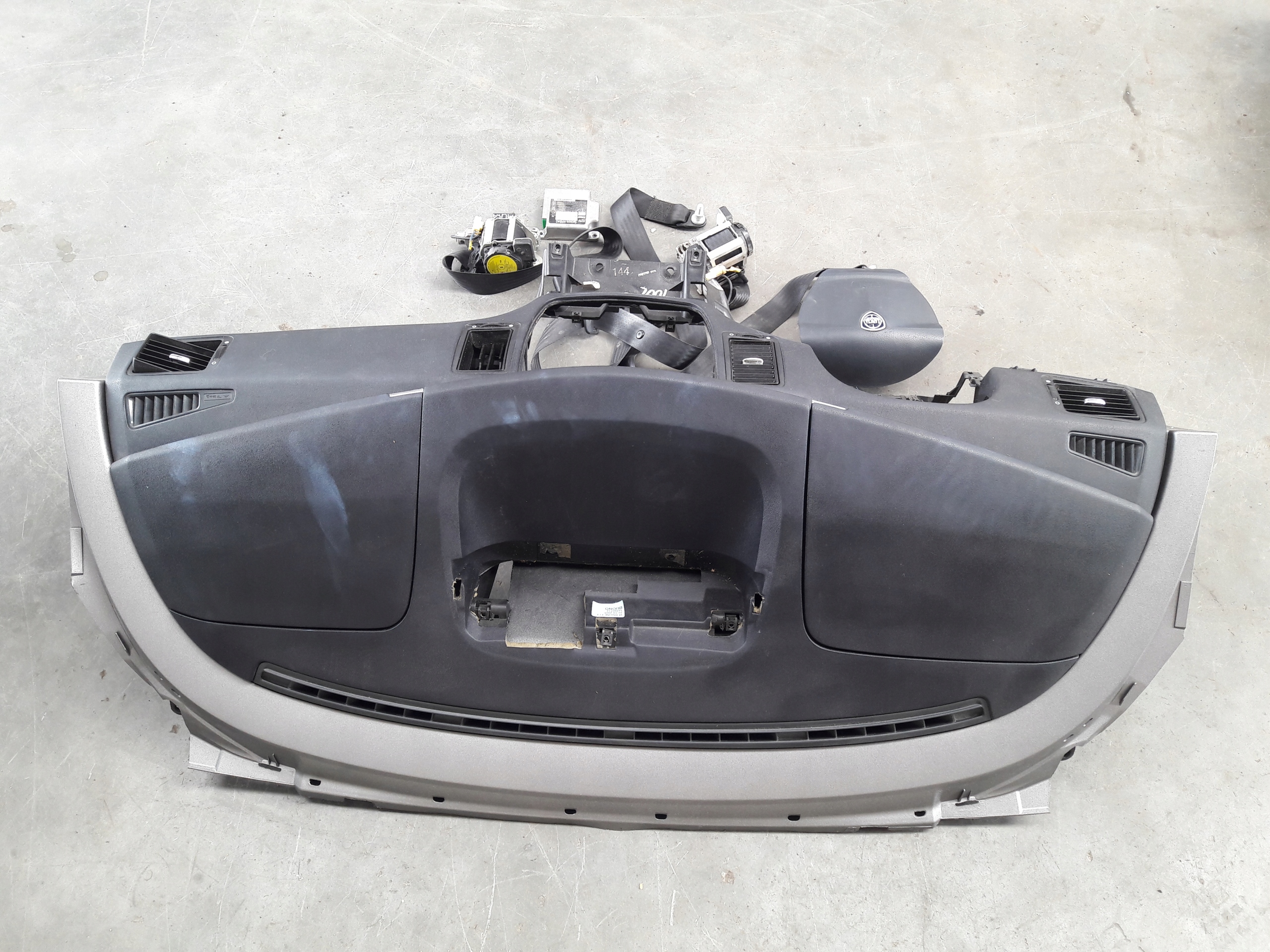 dashboard console airbags tension belts sensor kpl Lancia Musa