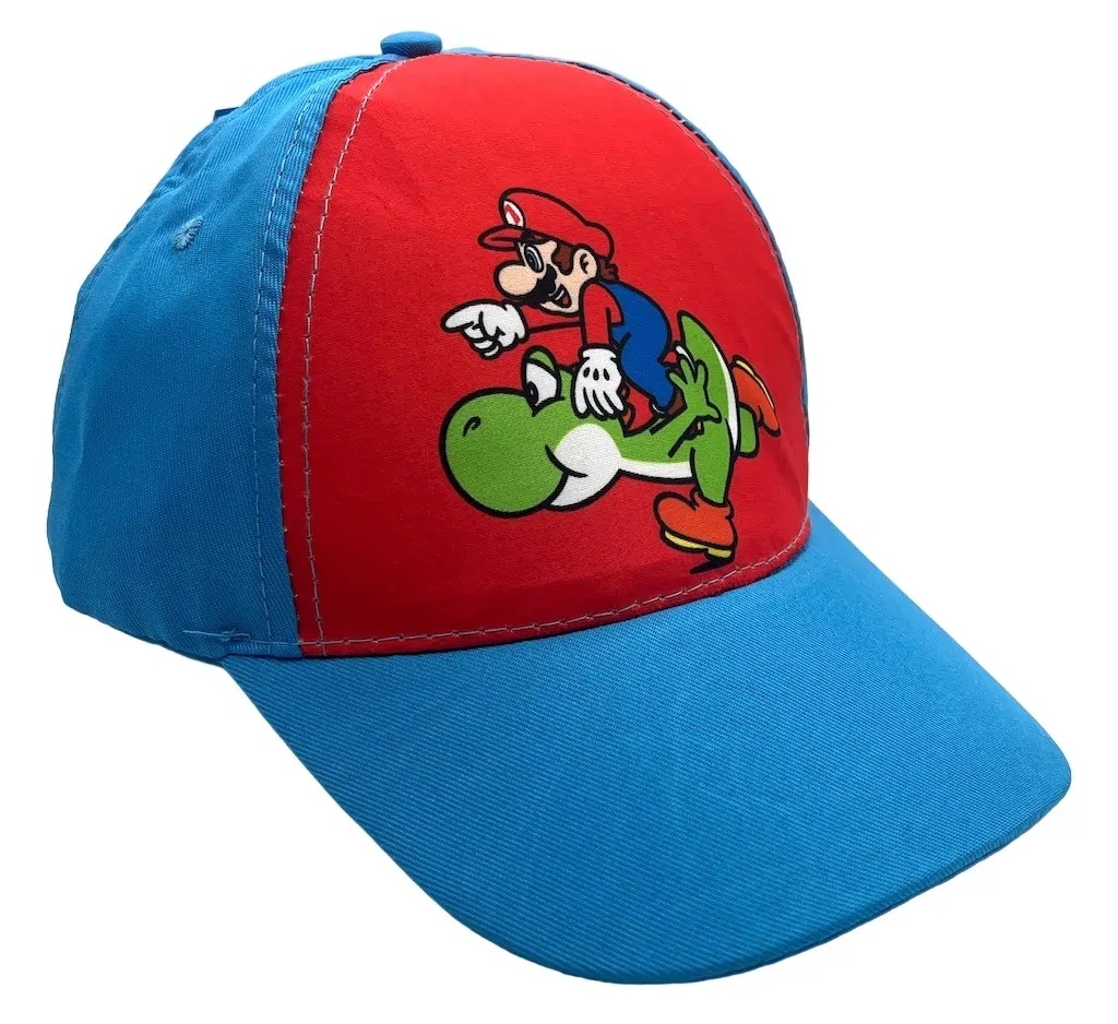 CZAPKA DASZKIEM SUPER MARIO YOSHI BEJSBOLÓWKA