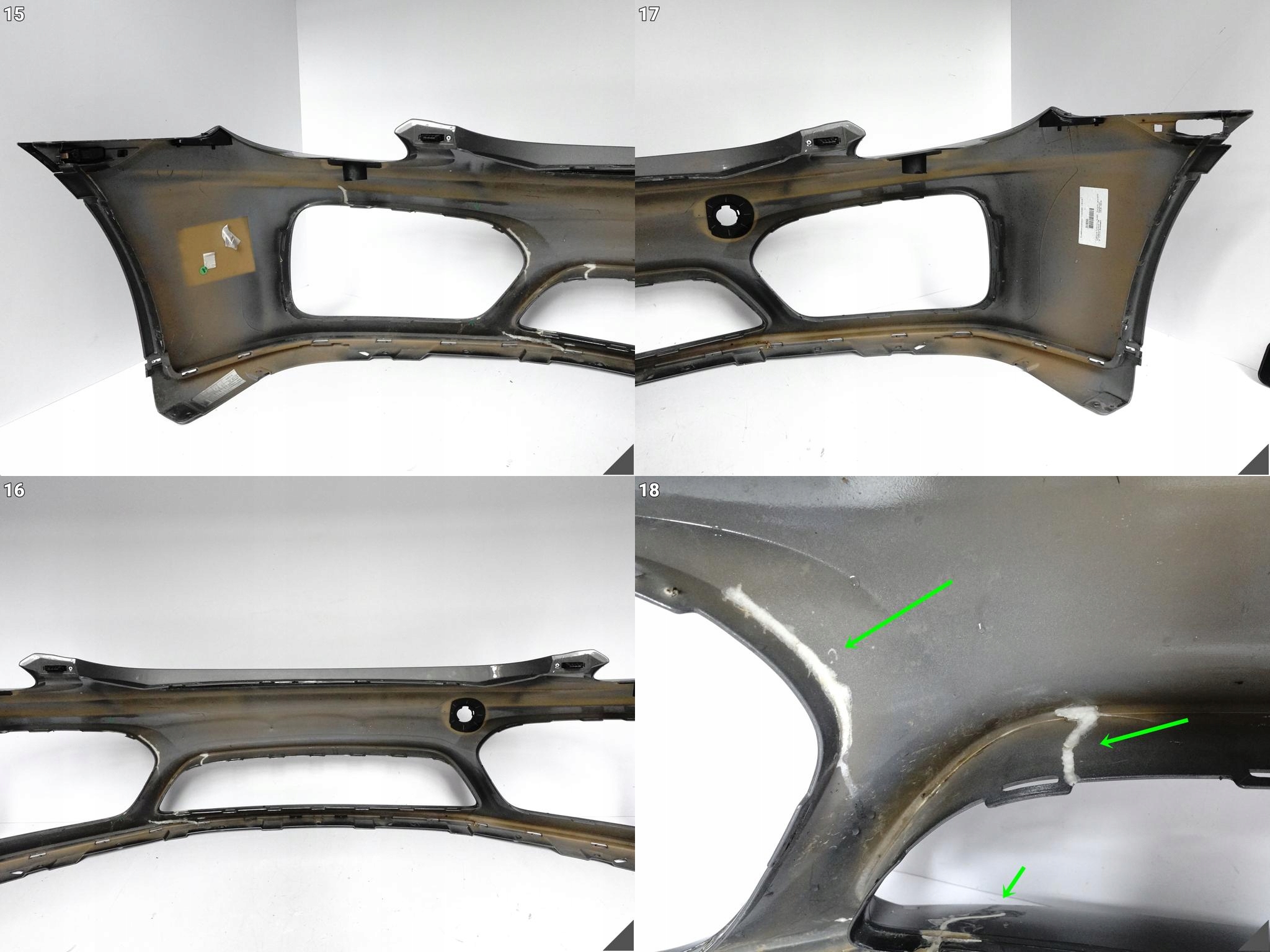 PORSCHE 981 BOXSTER CAYMAN SPYDER GT4 2016 bumper BUMPER front (washers)