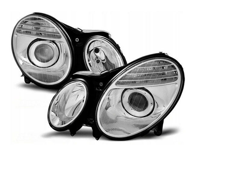 LAMPY REFLEKTORY MERCEDES W211 E-KLASA 02-06 H7/H7
