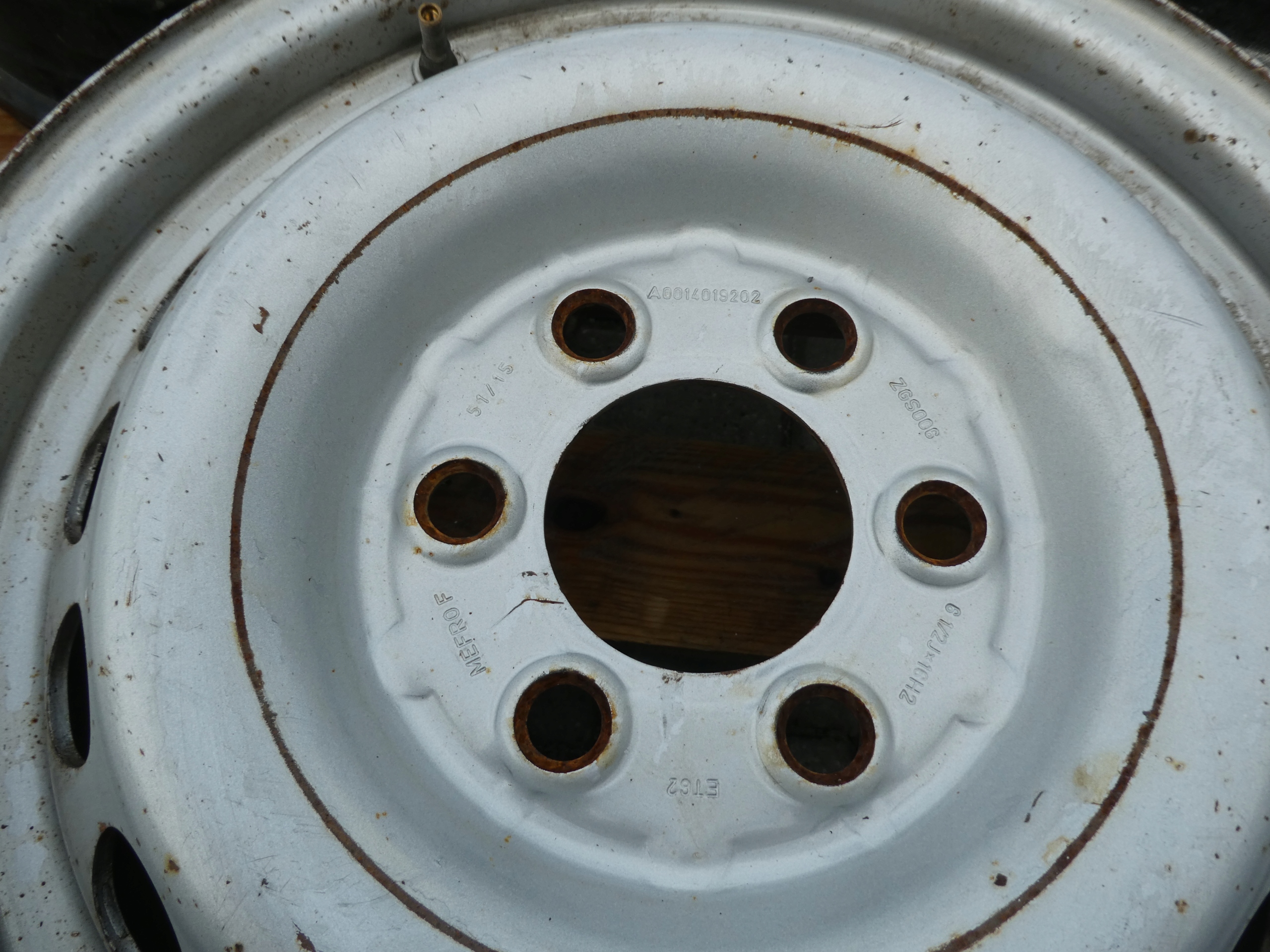 4X discs metal disc MERCEDES SPRINTER CRAFTER A0014019202