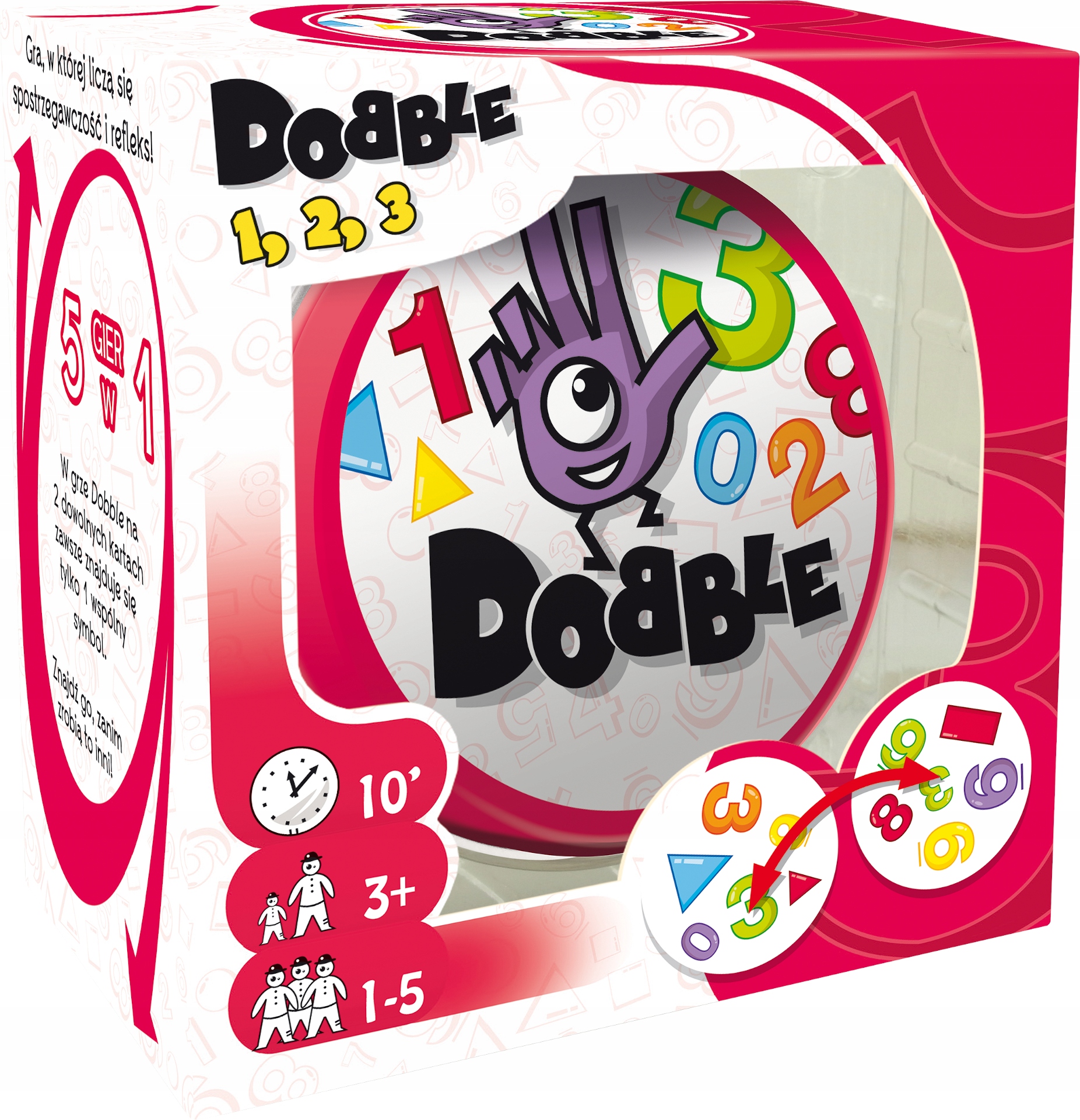 

Dobble 1 2 3 Rebel Gra Planszowa na imprezę