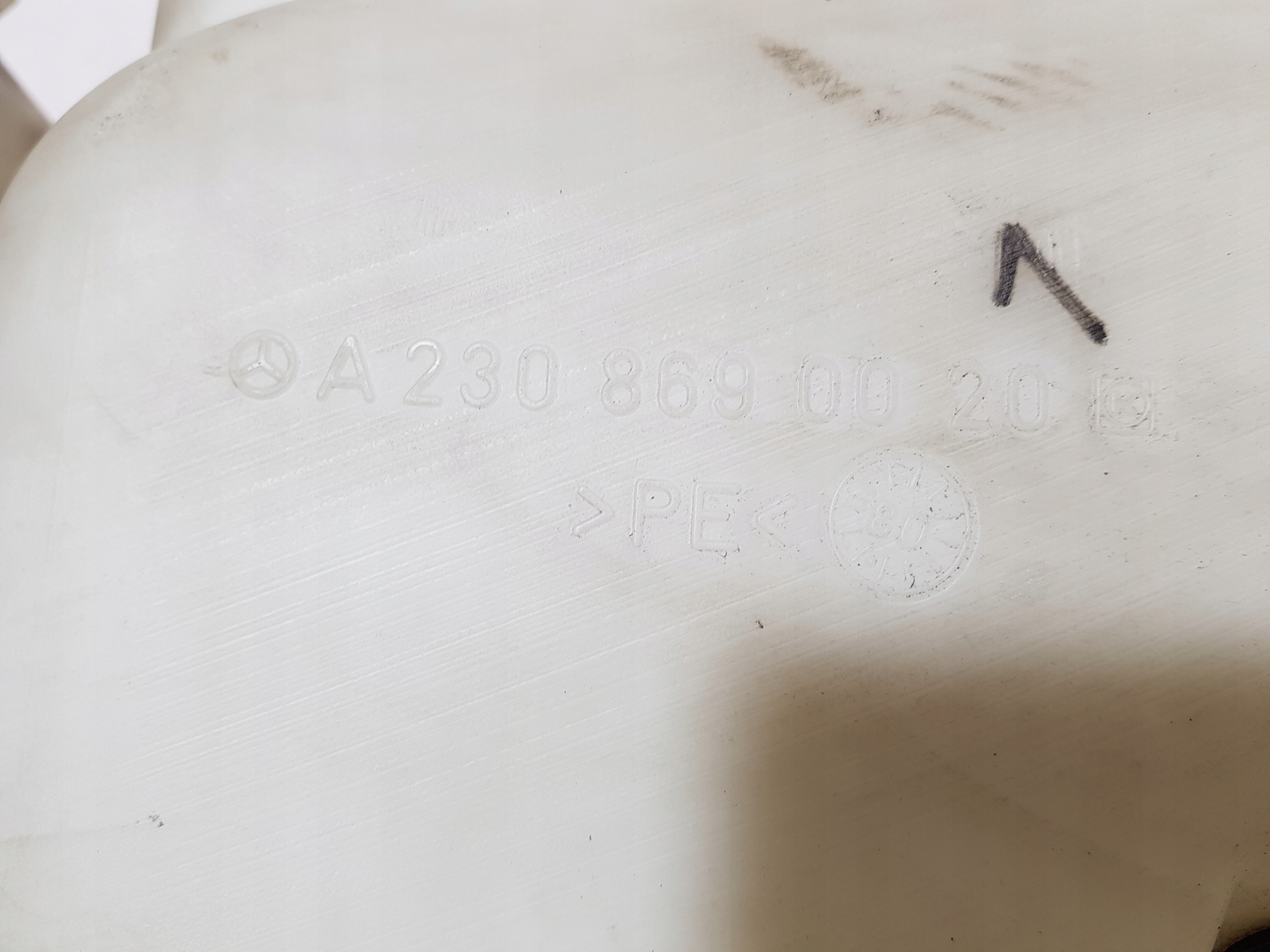 Behälter Spritzdüse MERCEDES R230 A2308690020