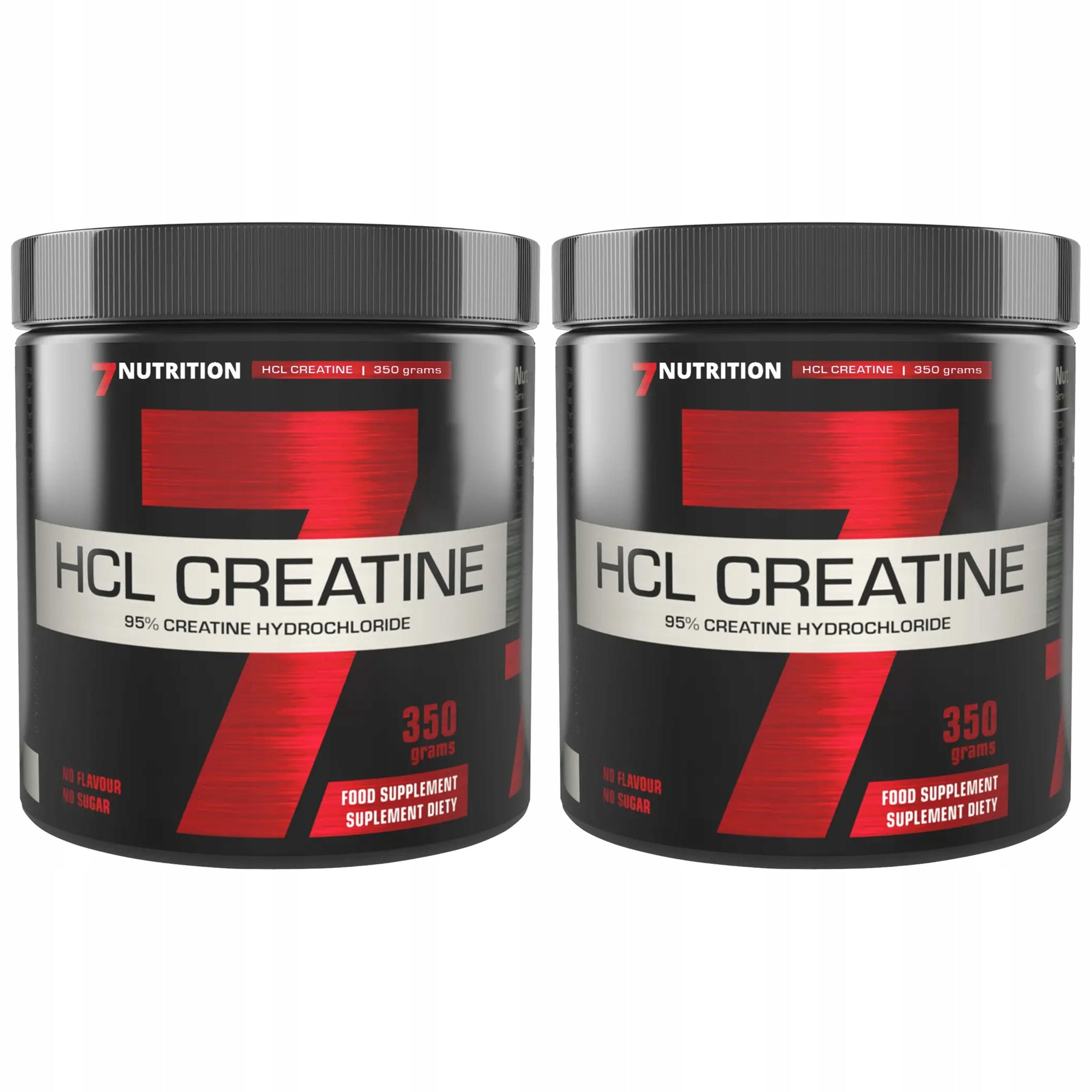 2x 7NUTRITION Hcl Creatine 350 Kreatin Hydrochlorid