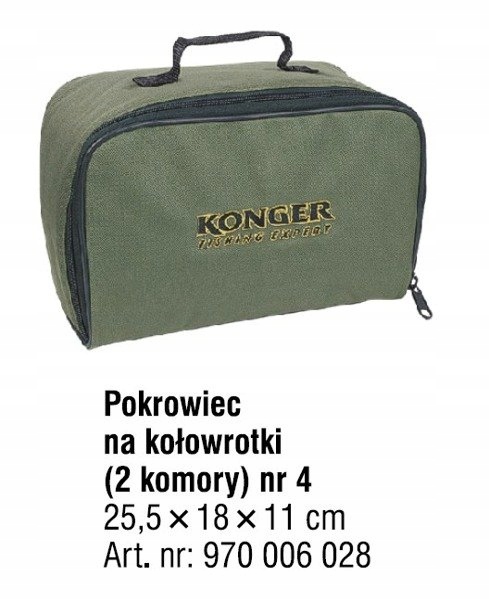 Pokrowiec Na Kołowrotek NR.4 2 Komory Konger 970006028