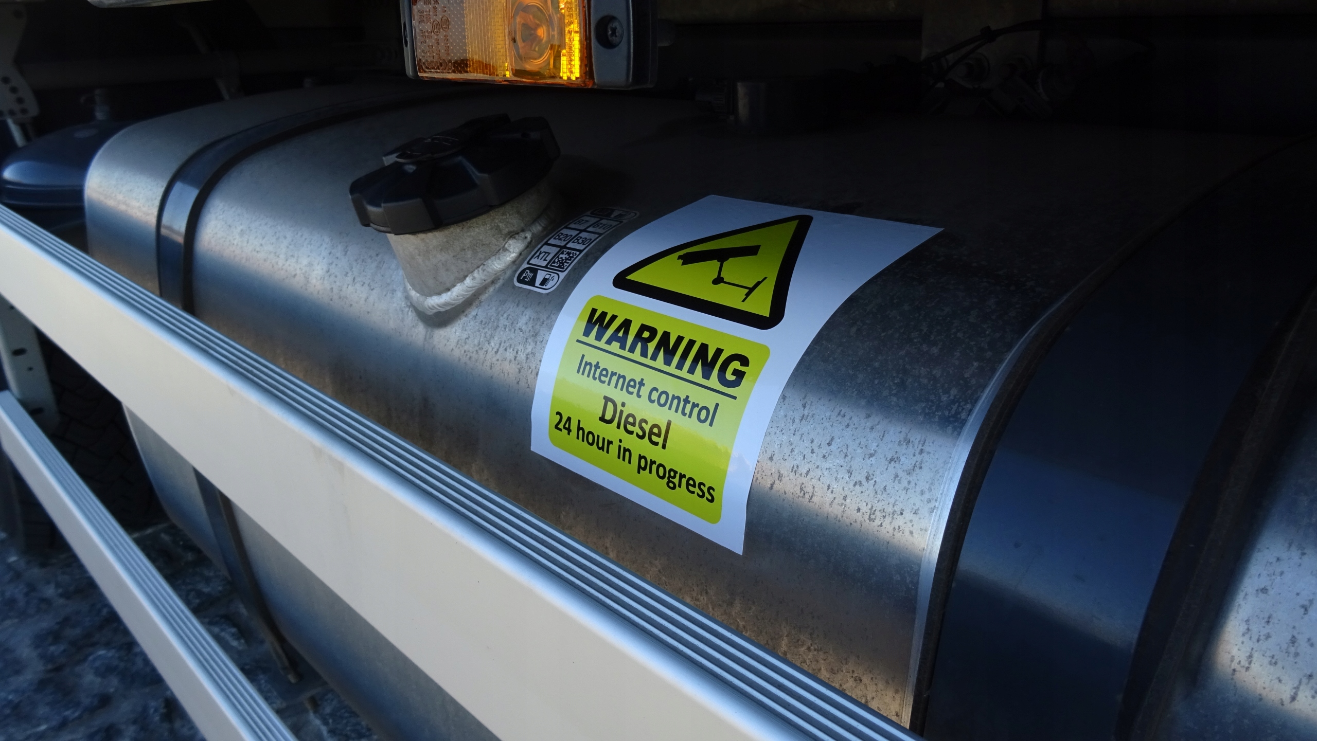 Naklejka na Bak - Ostrzegawcza przed kradzieżą