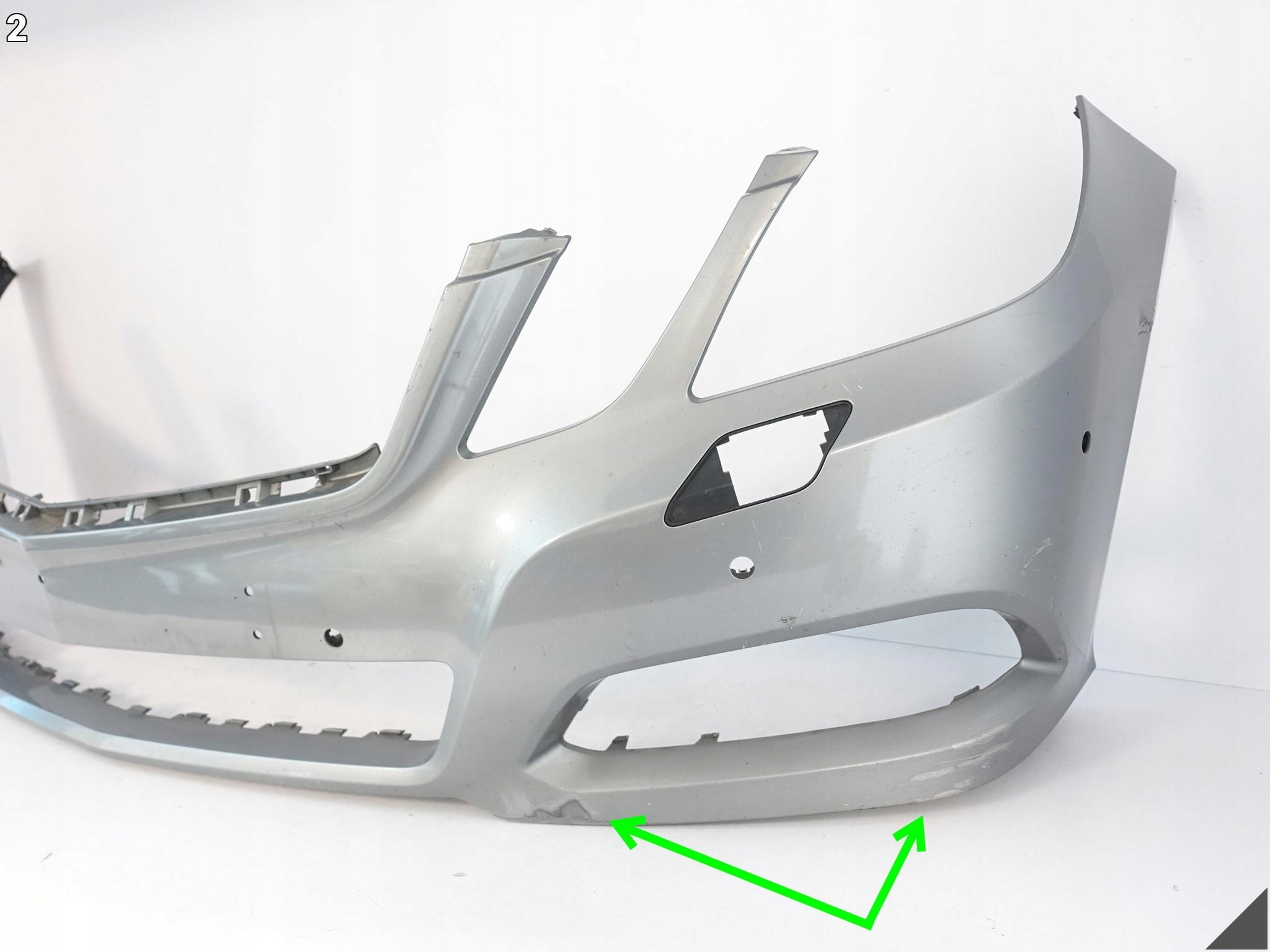 MERCEDES E-KLASA W212 S212 09-12 AVANTGARDE bumper front (washer/6xPDC)